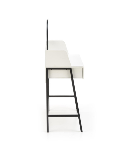 HALMAR Toaletní stolek AGNES 120 cm bílo-černý