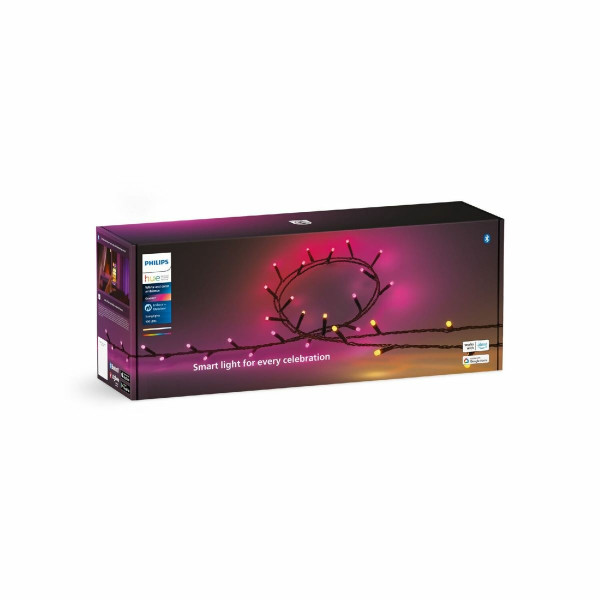 Philips Hue 8720169246867 světelný LED Waca řetěz Festavia, 2x 14 W 2000-6500K RGB IP54, 40 m