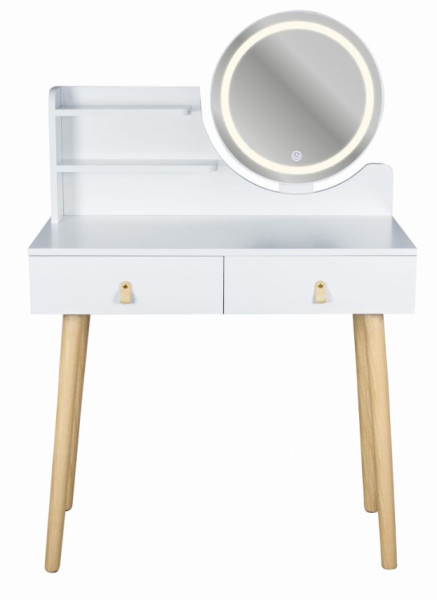 ArtJum Toaletní stolek SCANDI 3 LED | CM-254145
