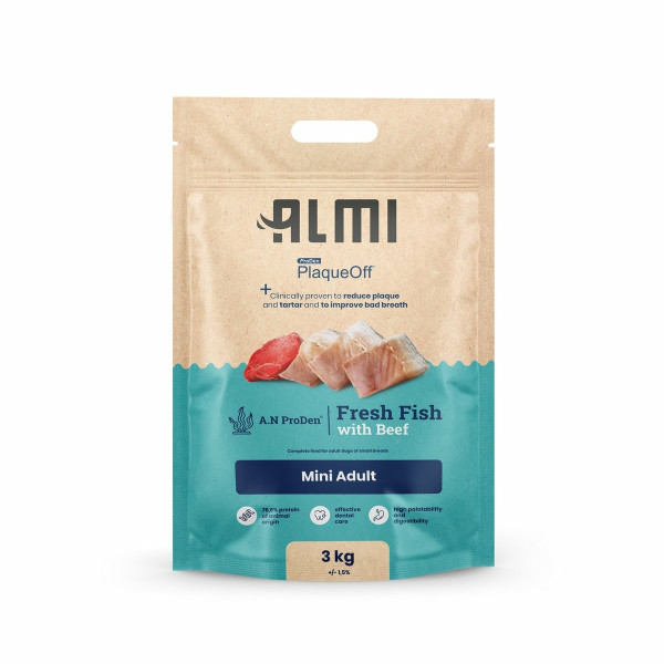 ALMI Mini Adult Granule s mořskou řasou, 3 kg