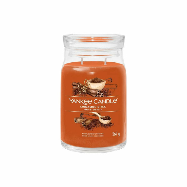 Yankee Candle vonná svíčka Signature ve skle velká Cinnamon Stick, 567 g