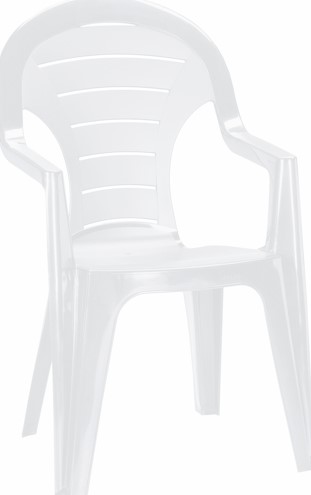 ArtTruAn Zahradní židle BAIRE | bílá