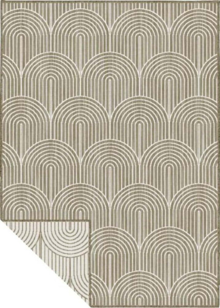 Hnědý venkovní koberec 160x230 cm Pangli Linen – Hanse Home