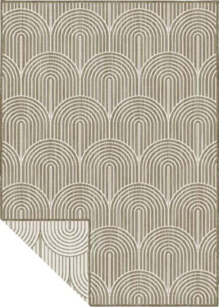 Hnědý venkovní koberec 200x290 cm Pangli Linen – Hanse Home