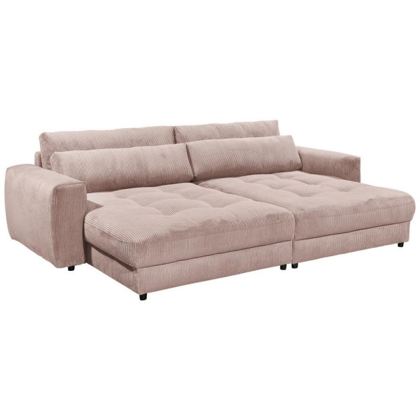 Mega pohovka LOVESEAT světle růžová