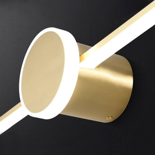 TooLight Koupelnové svítidlo s LED Round GOLD 80CM APP844-1W