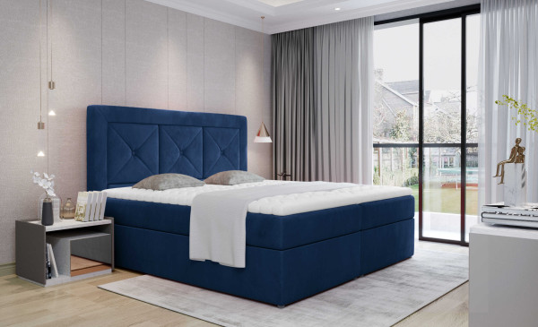 Artelta Čalouněná manželská postel IDRIS | 180 x 200 cm Barevné provedení IDRIS: Soft 17