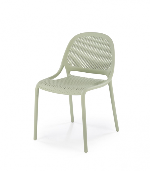 Jídelní židle BERN — plast, mátová