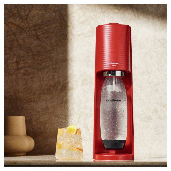 SodaStream Terra Red výrobník perlivé vody