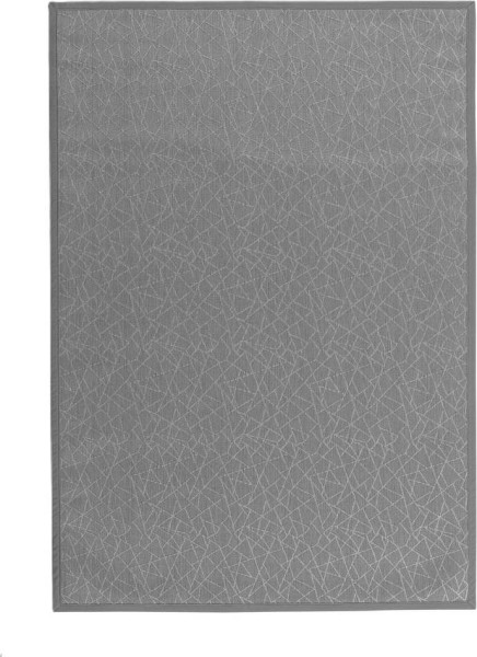 Světle šedý koberec z PVC 140x200 cm Geo Silver – Casa Selección