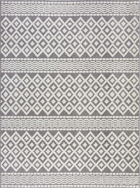 Šedý pratelný koberec z žinylky 160x240 cm Jhansi – Flair Rugs