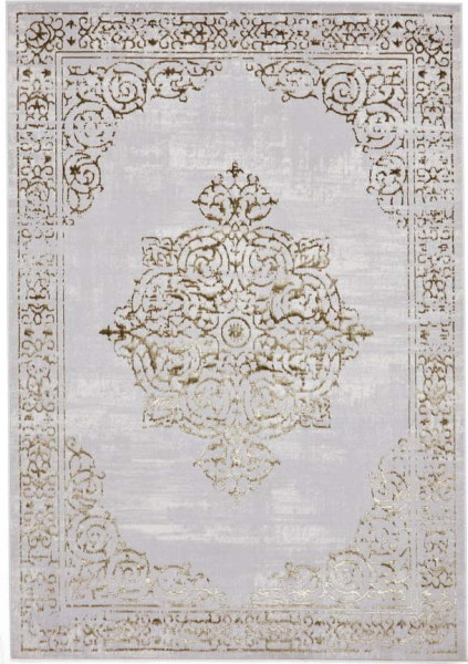 Koberec ve světle šedo-zlaté barvě 160x230 cm Artemis – Think Rugs