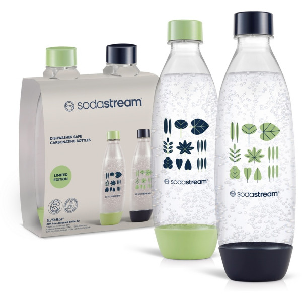 Sodastream Láhev Fuse Green/Blue 2x 1 l, do myčky