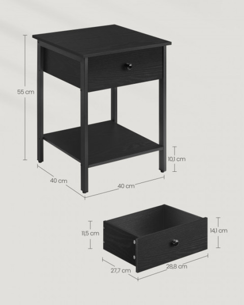 Set dvou nočních stolků LET506B56