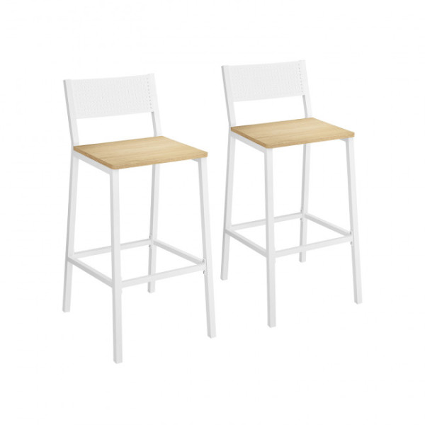 Set dvou barových židlí LBC070W09 (2 ks)