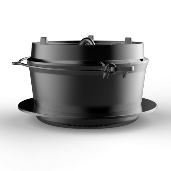 Tepro 8230 Litinový kotlík s víkem Dutch Oven, 6 l