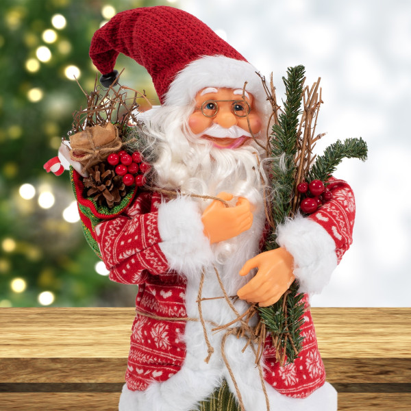 Tutumi Figurka Santa Clause Mikolaj 90 cm vícebarevná