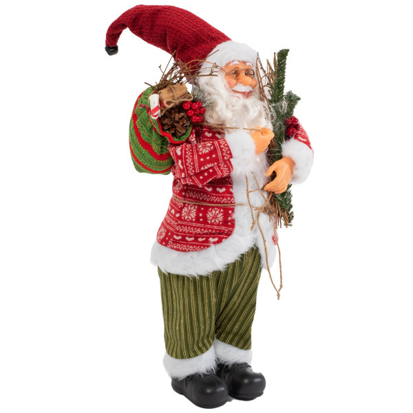 Tutumi Figurka Santa Clause Mikolaj 90 cm vícebarevná