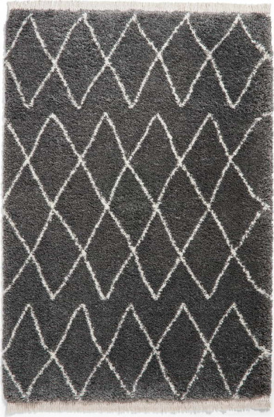 Tmavě šedý koberec 200x290 cm Boho – Think Rugs