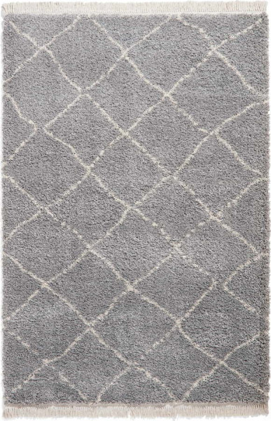 Šedý koberec 200x290 cm Boho – Think Rugs