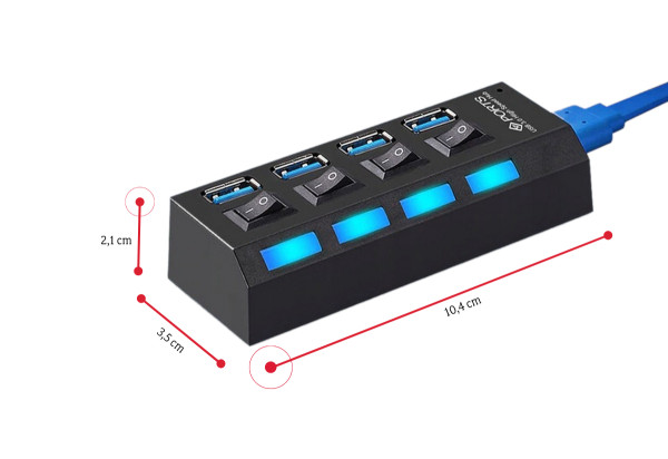 Expedo Počítačový herní stůl CODE Y2 s LED, 135x73-76x65, bílá/černé nohy + USB HUB