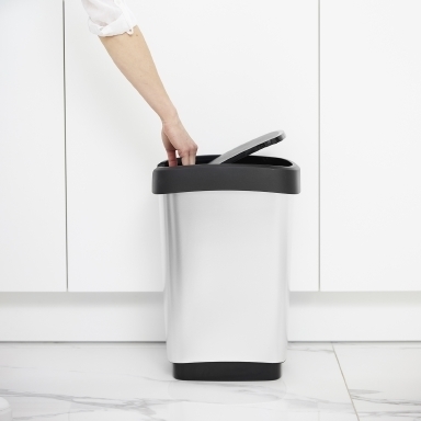 TWIST METALIC odpadkový koš 50L